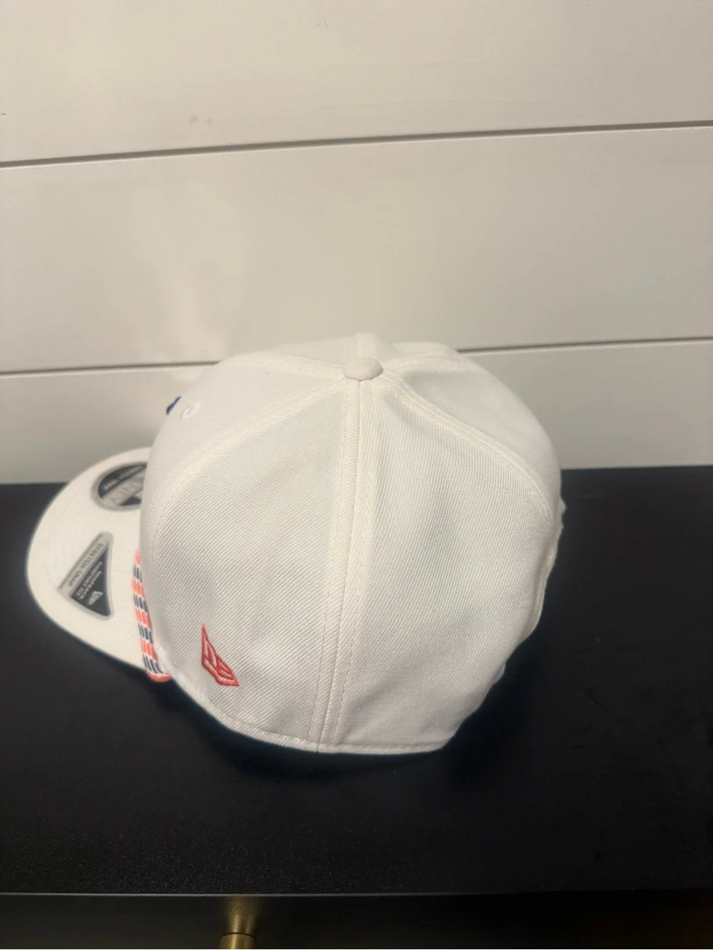 New Era White New York Mets Rope Front Stretch-Snap Cap